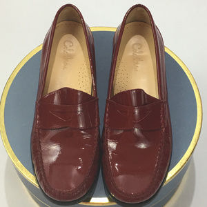 Cole Haan Loafers NIKE Air Red sz 7B